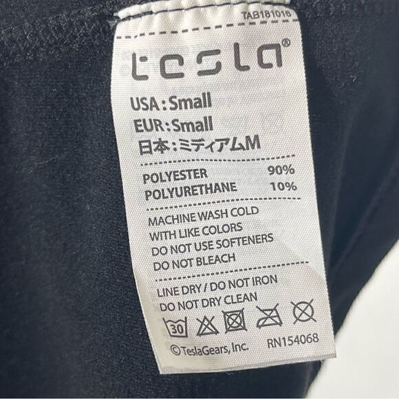 Tesla black compression long sleeve athletic shirt - Women’s S - Picture 4 of 5